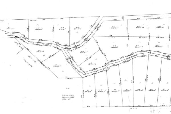 Se venden terrenos en cerro azul parte alta de 2547 a 4588 m2