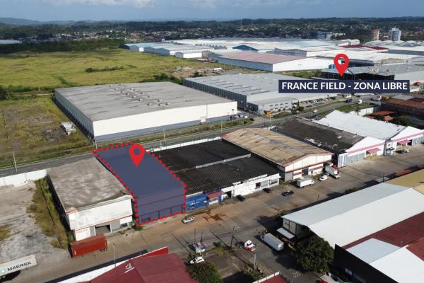 France field - zona libre colon - se vende bodega comercial