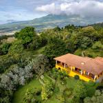 Hermosa casa de montaña con finca de café en boquete