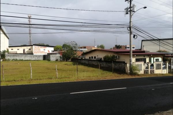 Se alquila terreno en avenida libertador, la chorrera